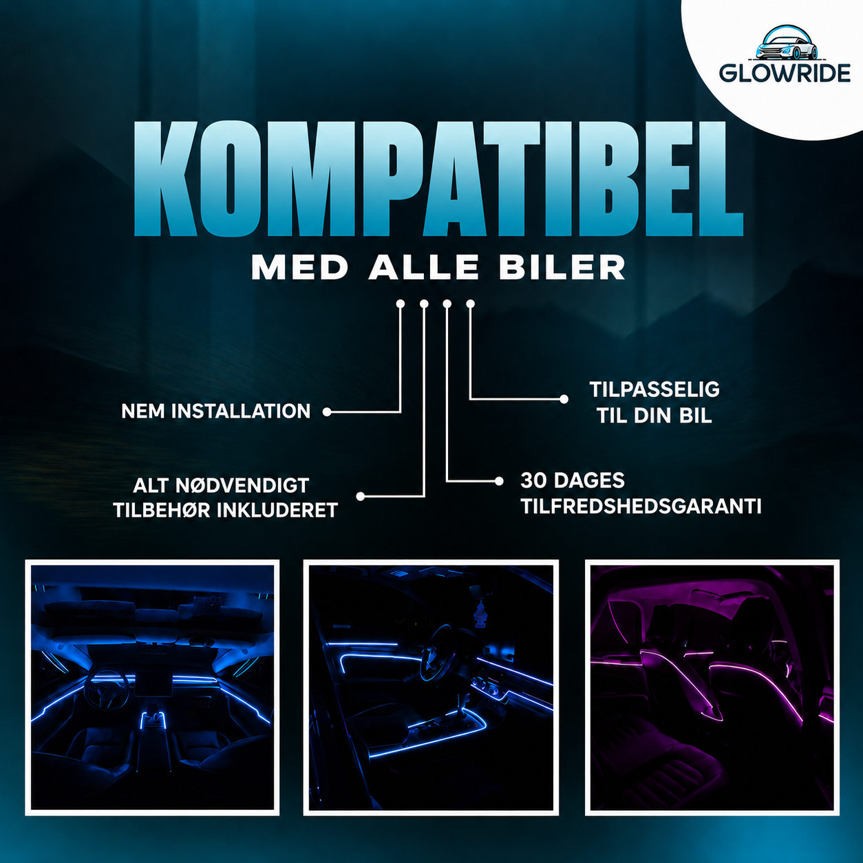 Glowride LED-Lamper