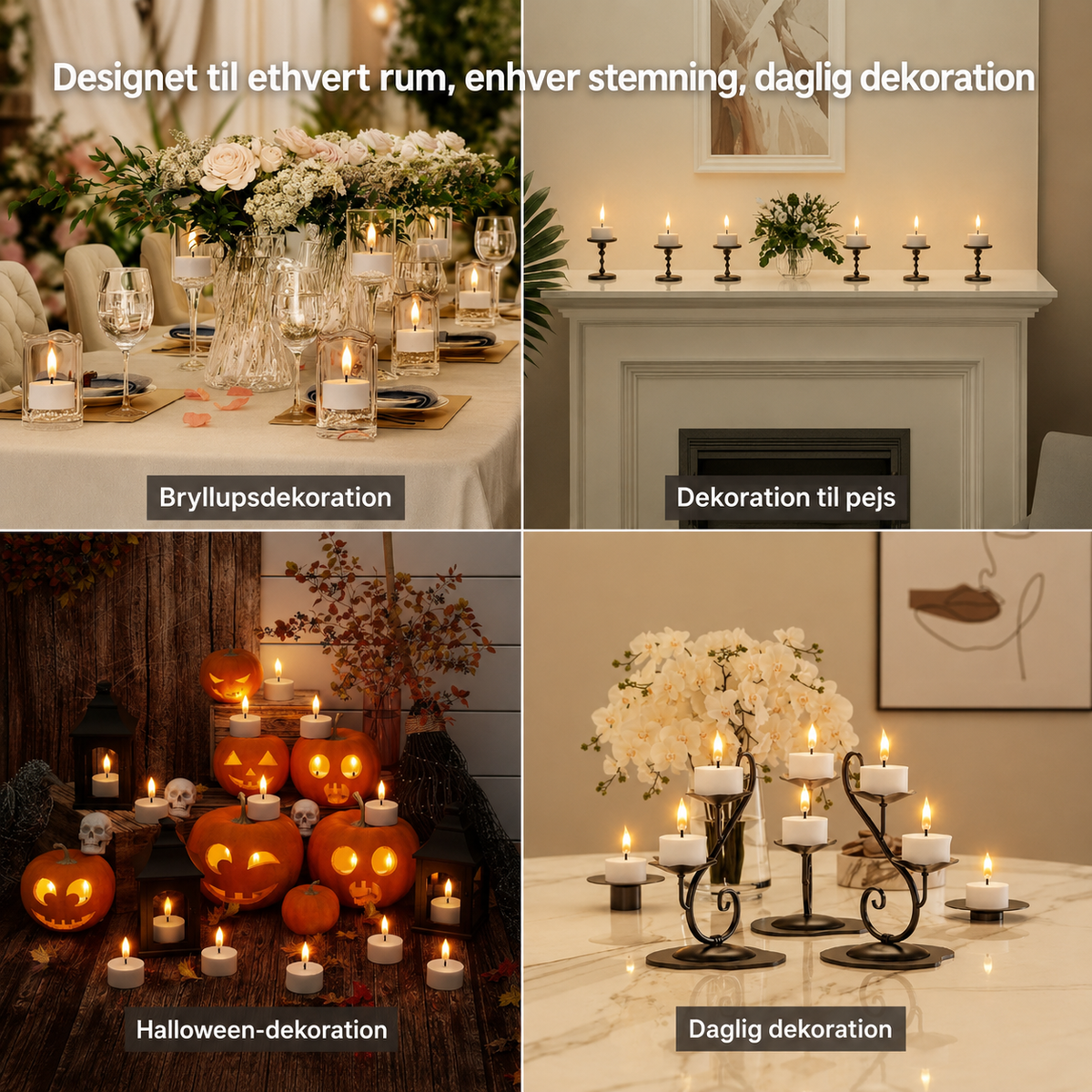 Genopladelige LED-lys