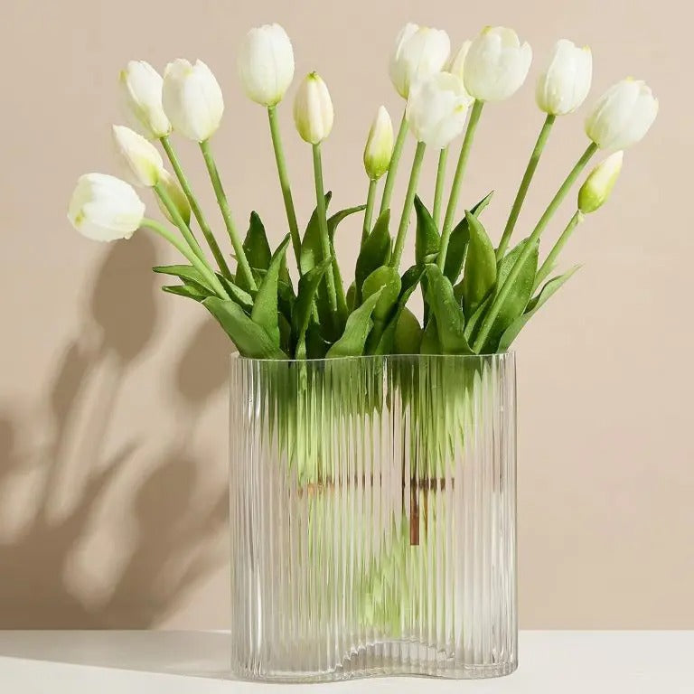 Everbloom Tulipaner – Real Touch Naturtro kunsttulipaner med en livagtig tekstur