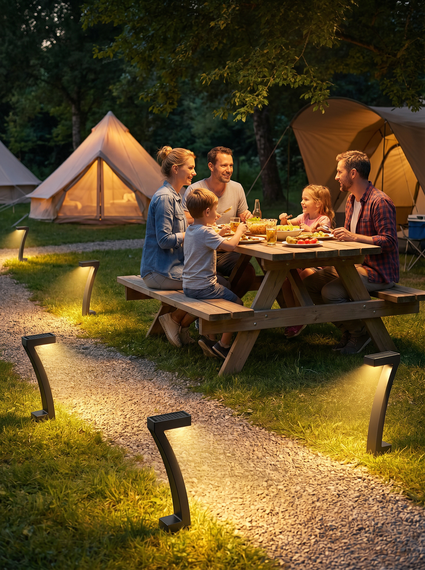 Moderne Soldrevne Stibelysninger i Kreativt Design