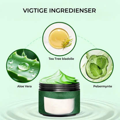 Fodcreme med Tea Tree-olie og Aloe Vera