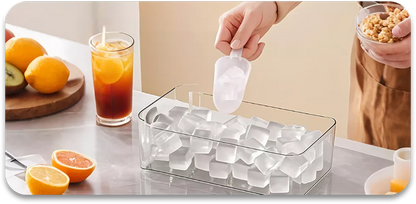 Bærbar isterningemaskine