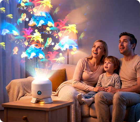 Dynamisk Roterende LED-Projektor