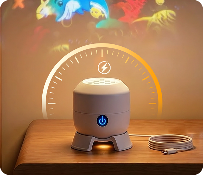 Dynamisk Roterende LED-Projektor