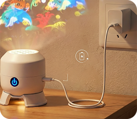 Dynamisk Roterende LED-Projektor