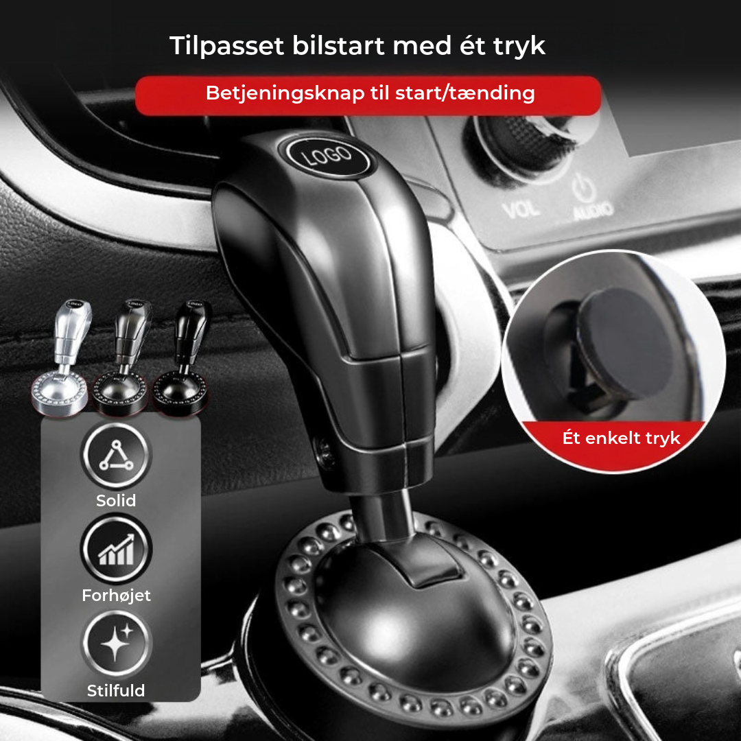 Startgreb med billogo