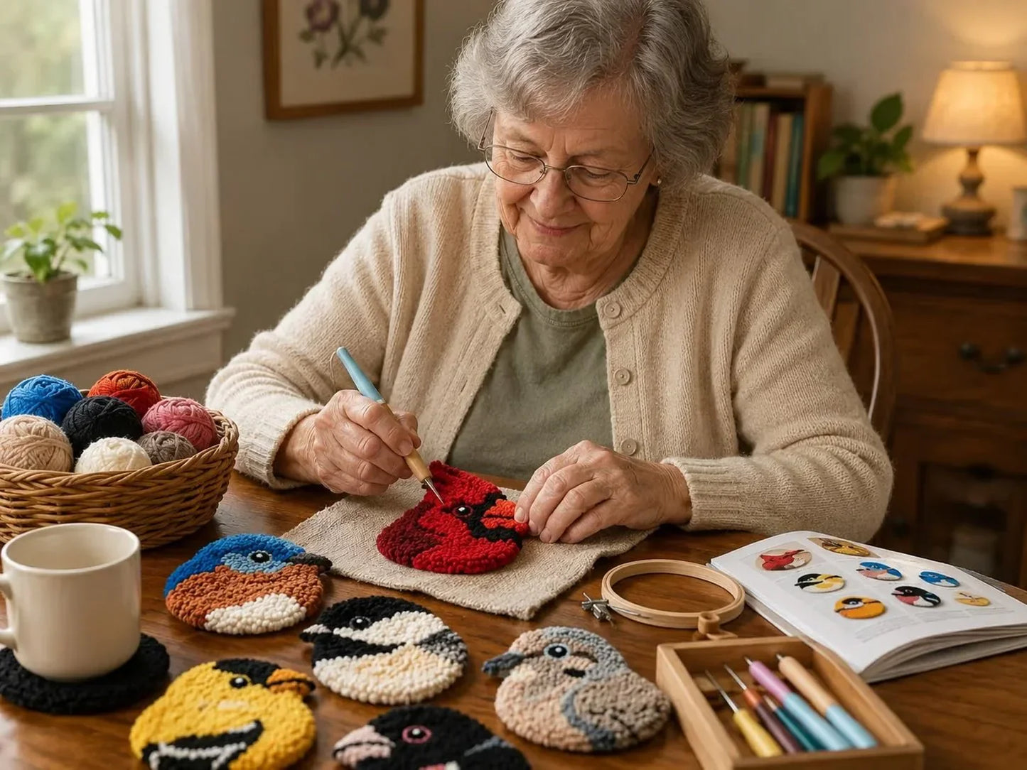 DIY Broderisæt til Bordskånere