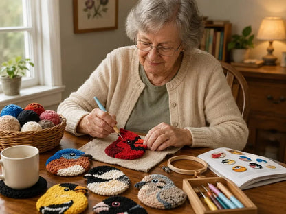 DIY Broderisæt til Bordskånere