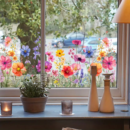 Blomster Vinduesklistermærker