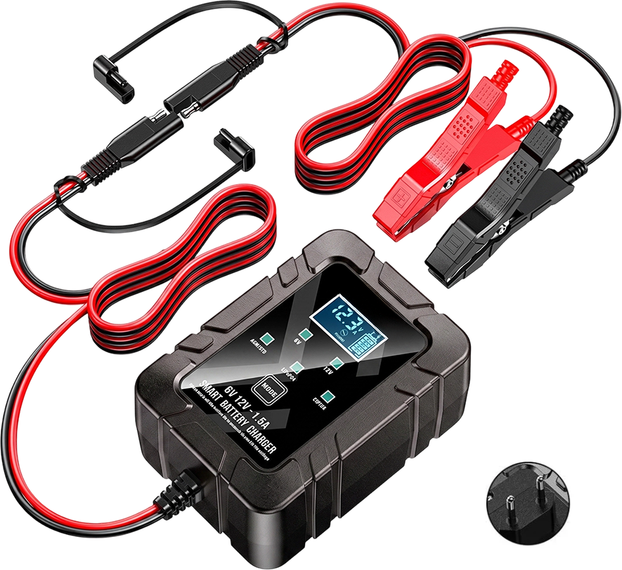 Smart Batterioplader til optimal batteritilstand