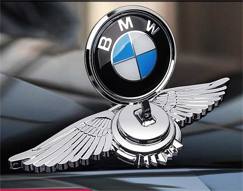 Motorhjelmsemblem med billogo