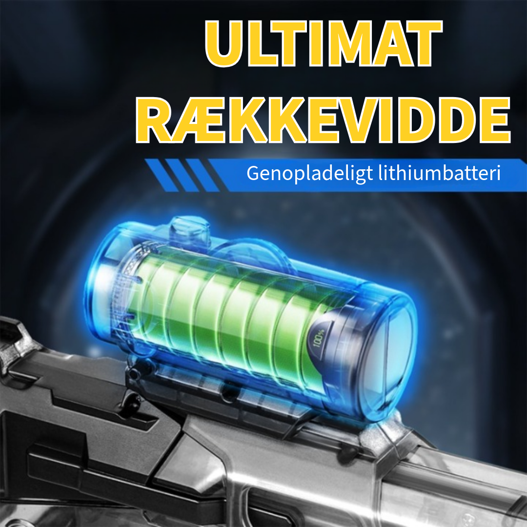 Elektrisk LED-vandpistol