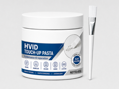 Reparationspasta til hvide møbler