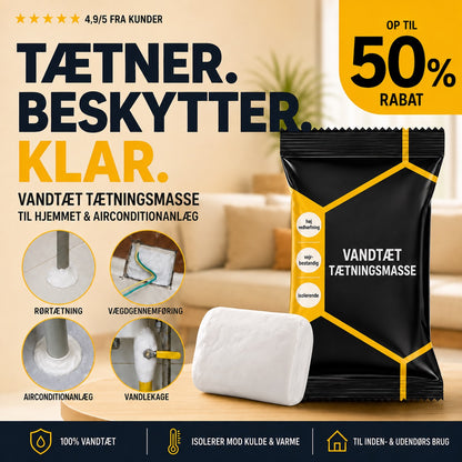 Vandtæt fugemasse – Fleksibel, vejrbestandig og nem at påføre