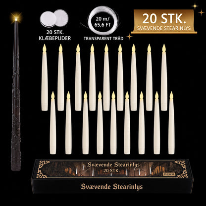 Svævende stearinlys