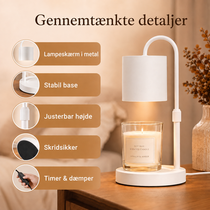 Lysvarmerlampe – duft og stemning uden åben flamme
