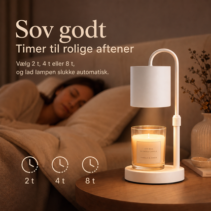 Lysvarmerlampe – duft og stemning uden åben flamme
