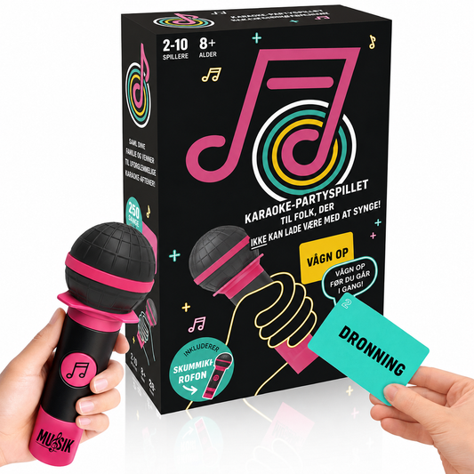 Musikmikrofonspil – spillet der får alle til at synge 🎤