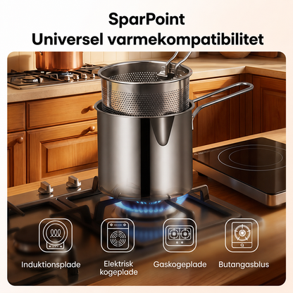 Multifunktionel frituregryde – Fritér, steg, kog og simr i én gryde
