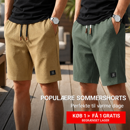 Herreshorts | Komfortable sommershorts med elastisk talje