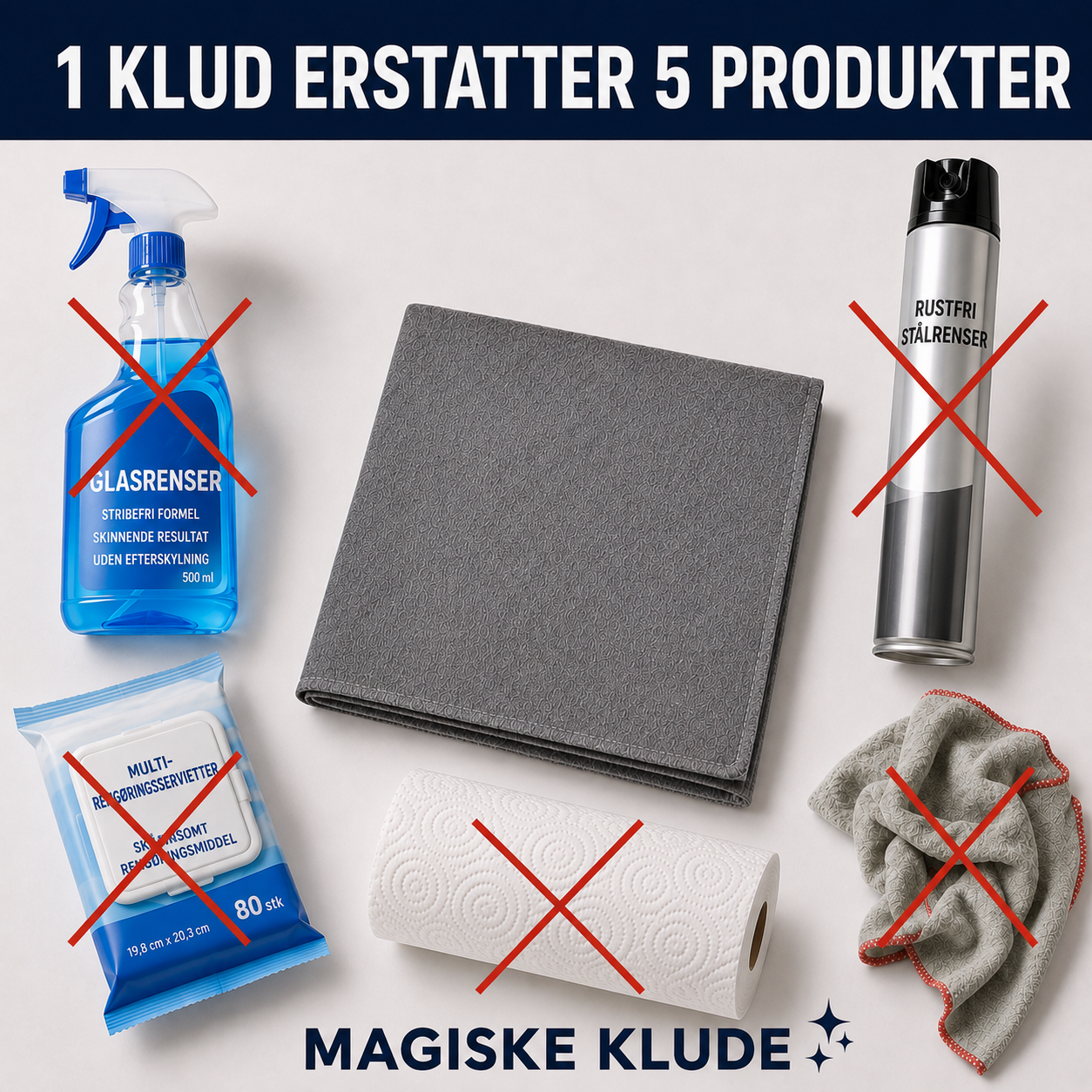 Magiske klude | 5 + 5 GRATIS