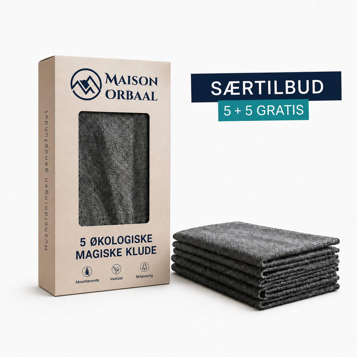 Magiske klude | 5 + 5 GRATIS