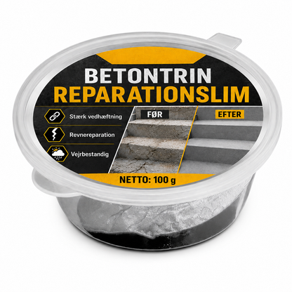 Betonlim til trappereparation – Perfekt til trapper, indkørsler og terrasser