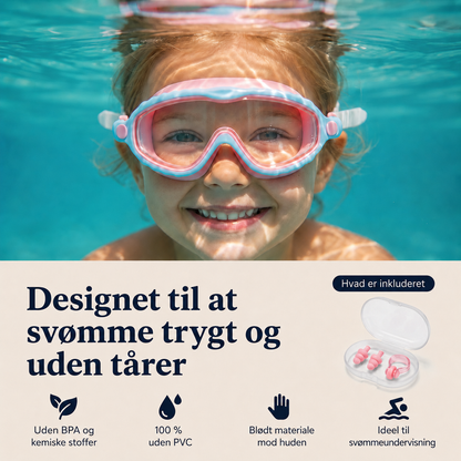 UV-beskyttende svømmebriller