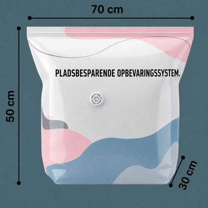 3D vakuumopbevaringsposer uden pumpe