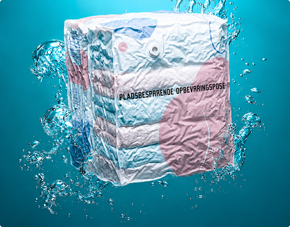3D vakuumopbevaringsposer uden pumpe
