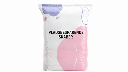 3D vakuumopbevaringsposer uden pumpe