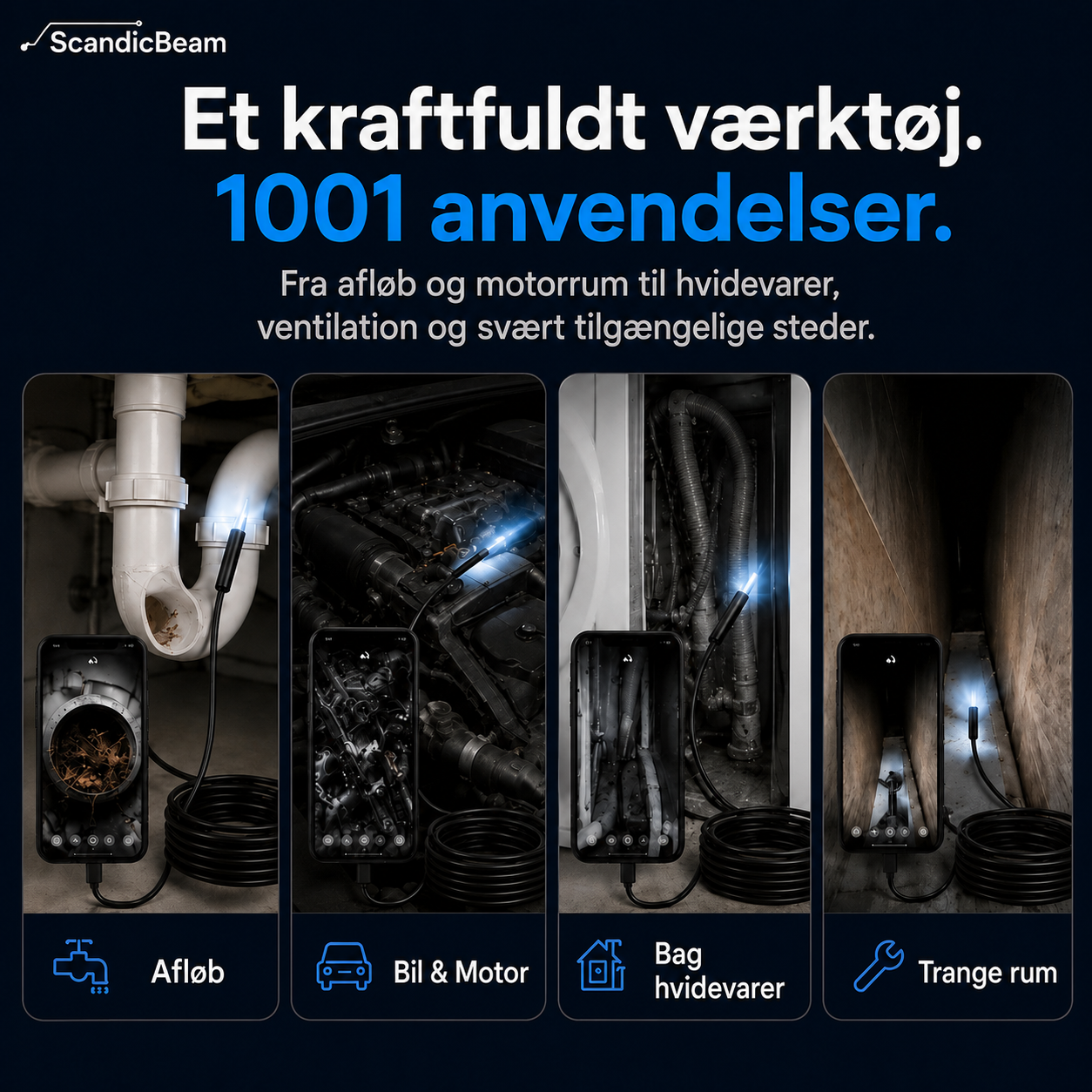 ClearBeam™ – Se det, du normalt aldrig får øje på