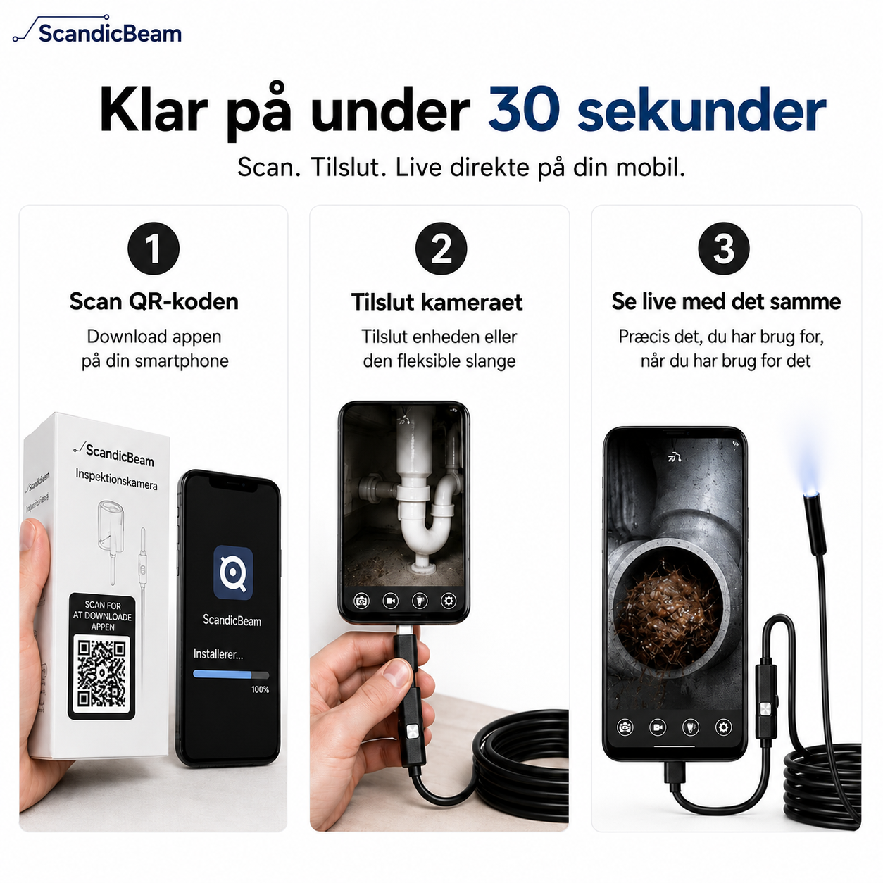 ClearBeam™ – Se det, du normalt aldrig får øje på