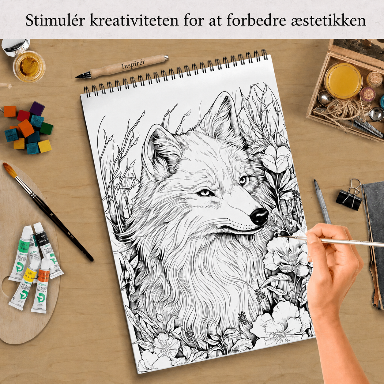 Mindfulness-maletegning