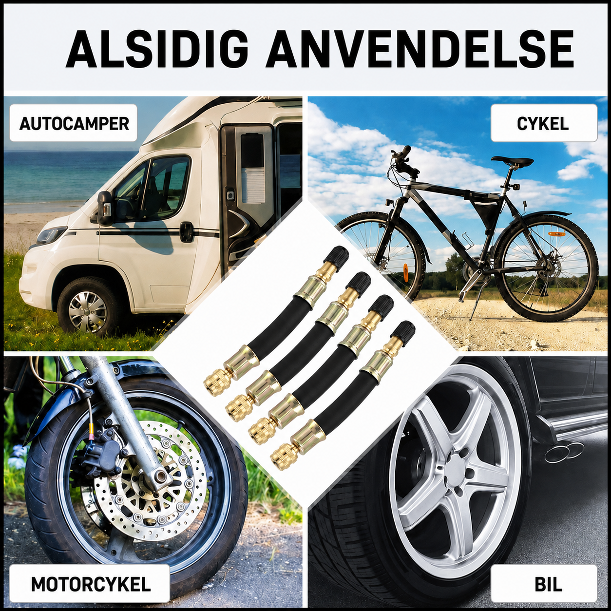 Universel ventilforlænger