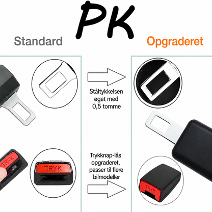 Sikkerhedsseleforlænger til bil
