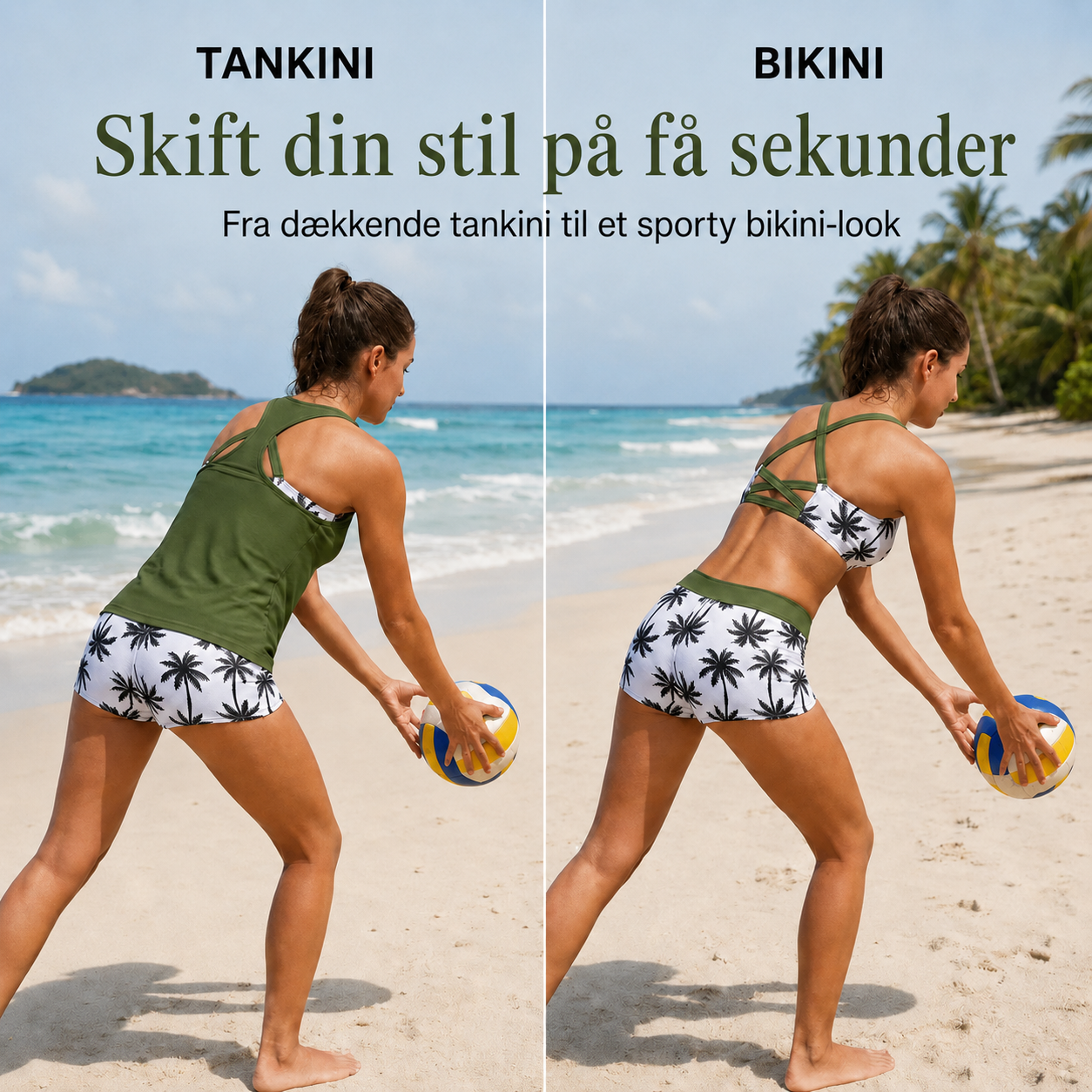 Aktiv sommer-tankini