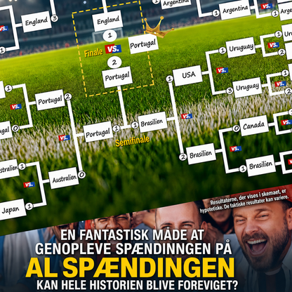 Programplakater til VM 2026 – Udfyld, vædd og følg hele mesterskabet