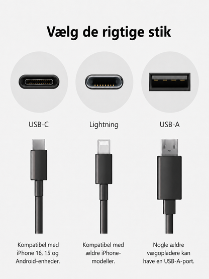 MagCable | Magnetisk Anti-Knude Kabel