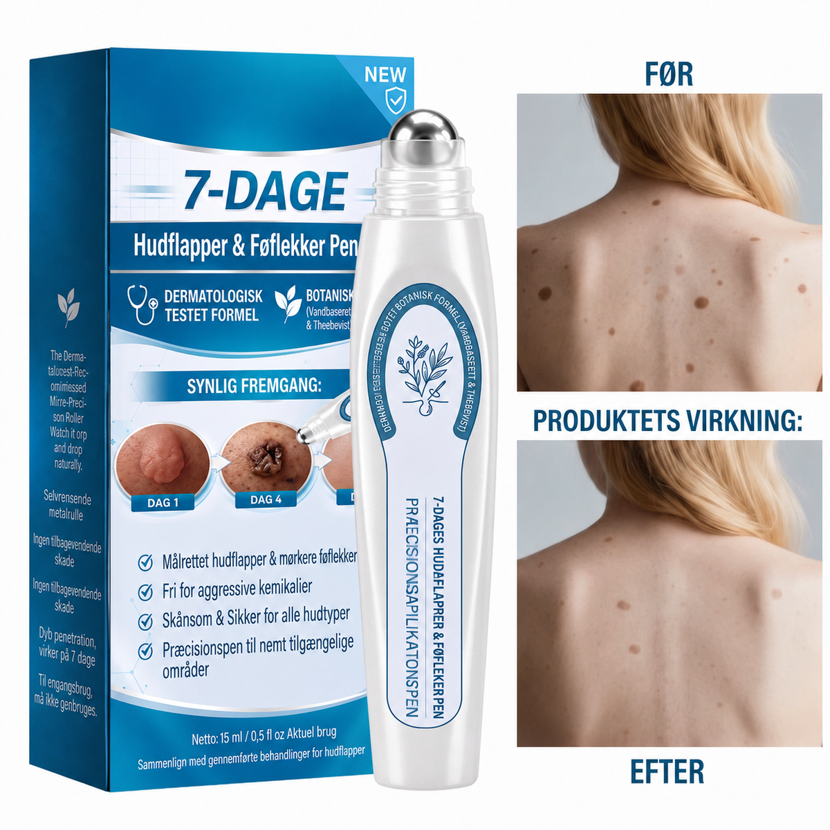 ClearRoller™ Roller Serum – avanceret til klar hud