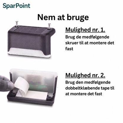 Solcelledrevet udendørslampe