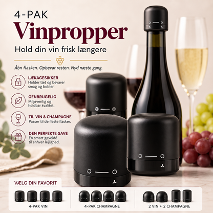 Flaskeprop til Vin og Champagne