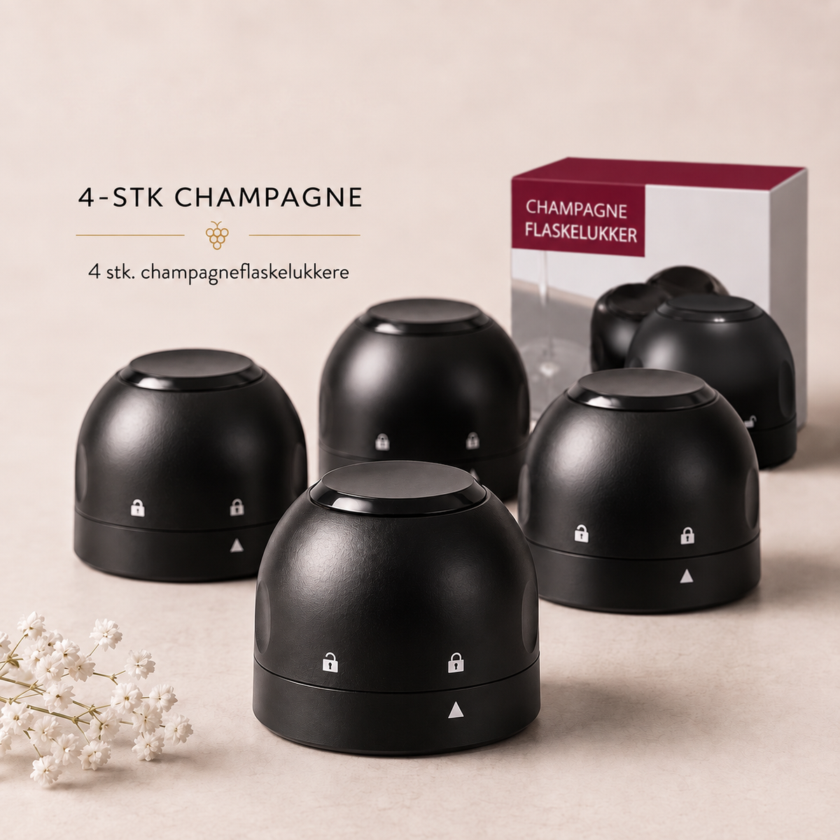 Flaskeprop til Vin og Champagne