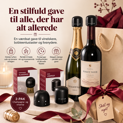 Flaskeprop til Vin og Champagne