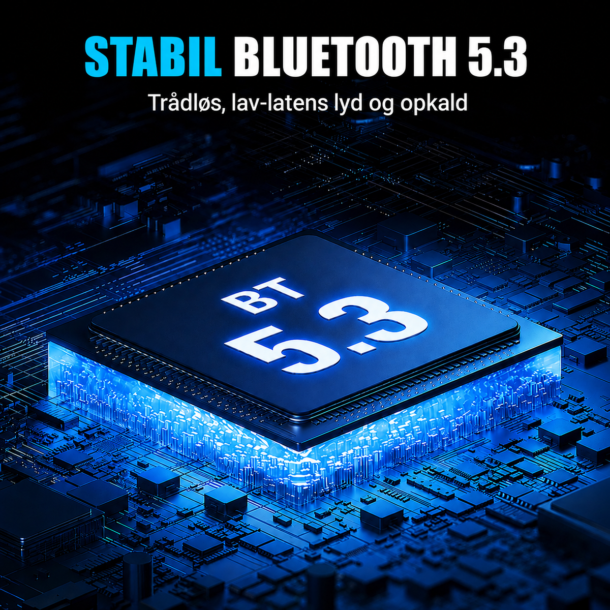 Universal FM Bluetooth-sender - Trådløs musikstreaming og håndfri opkald