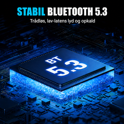 Universal FM Bluetooth-sender - Trådløs musikstreaming og håndfri opkald