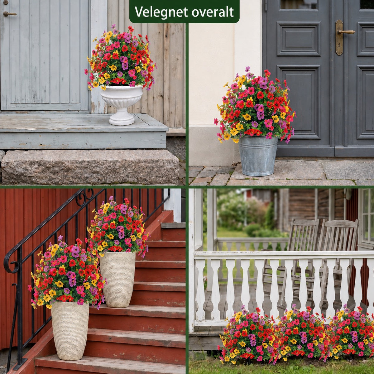 FloraLux - Kunstige Blomster i Høj Kvalitet til Entré og Terrasse