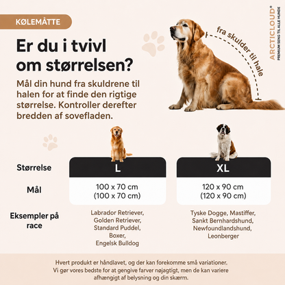 ArcticCloud® - Kølende hundemåtte (1+1 GRATIS)