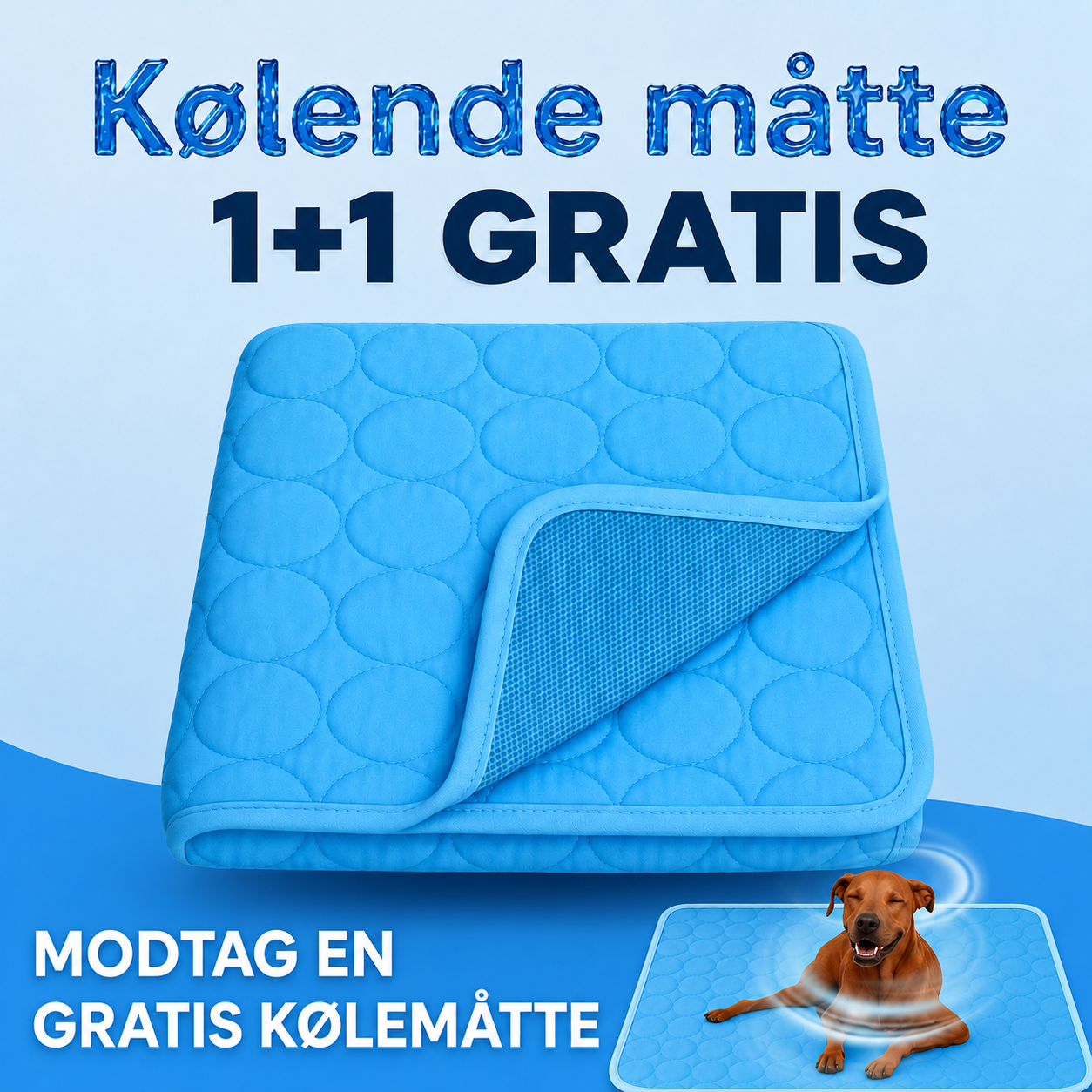 ArcticCloud® - Kølende hundemåtte (1+1 GRATIS)