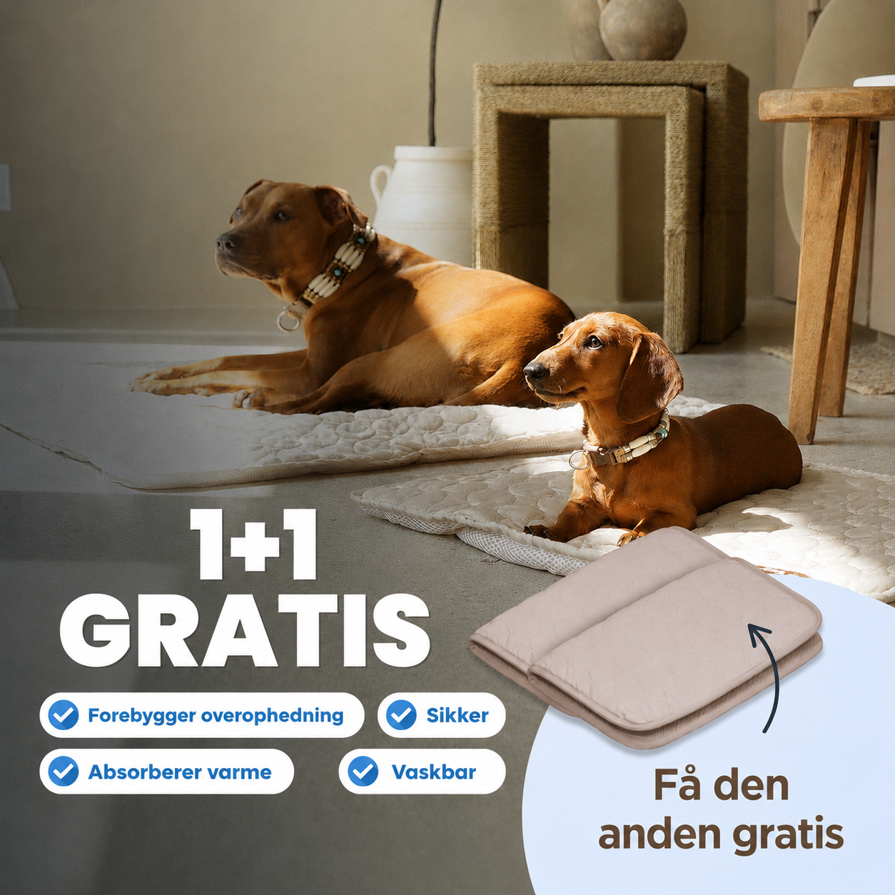 ArcticCloud® - Kølende hundemåtte (1+1 GRATIS)
